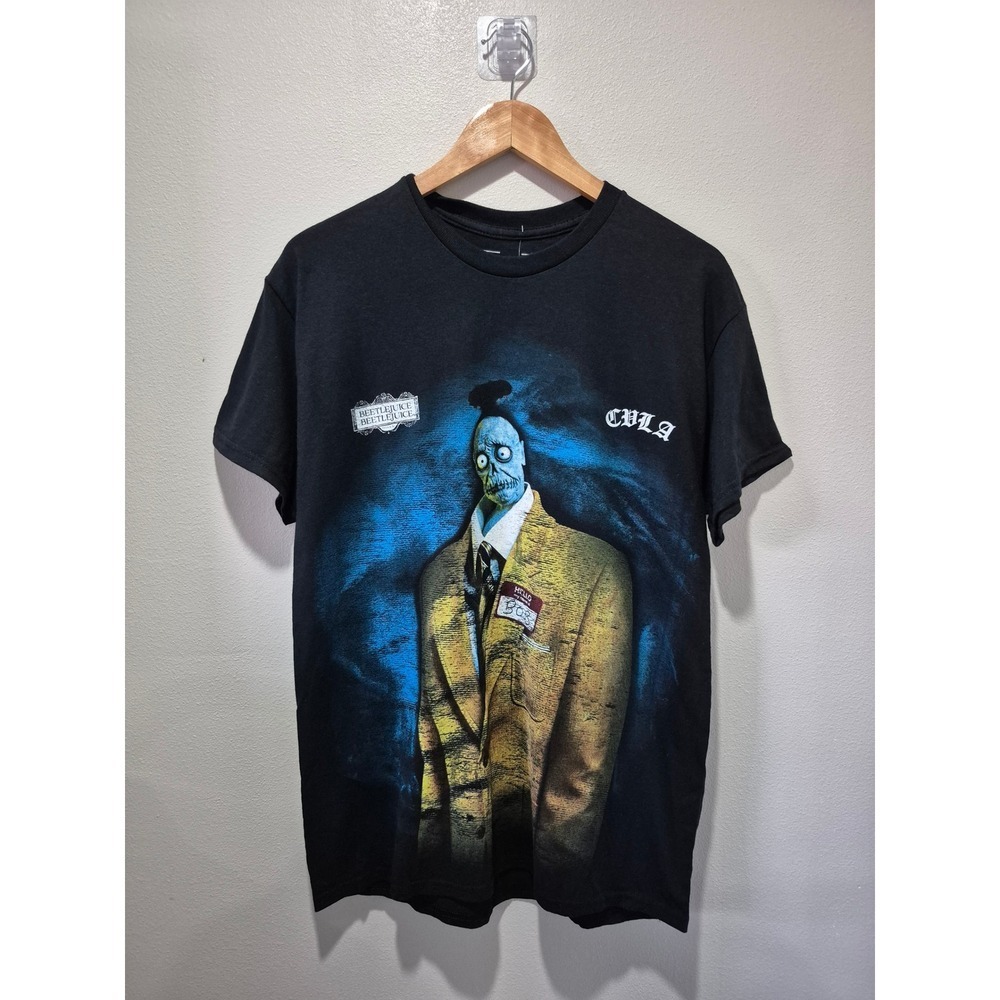 Beetlejuice Bob T Shirt Tillys Exclusive Black Graphic Tee Medium Mens
